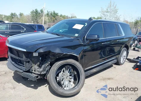 2021 Cadillac Escalade Esv 4Wd Premium Luxury из США, поврежденный, VIN 1GYS4KKL2MR487472